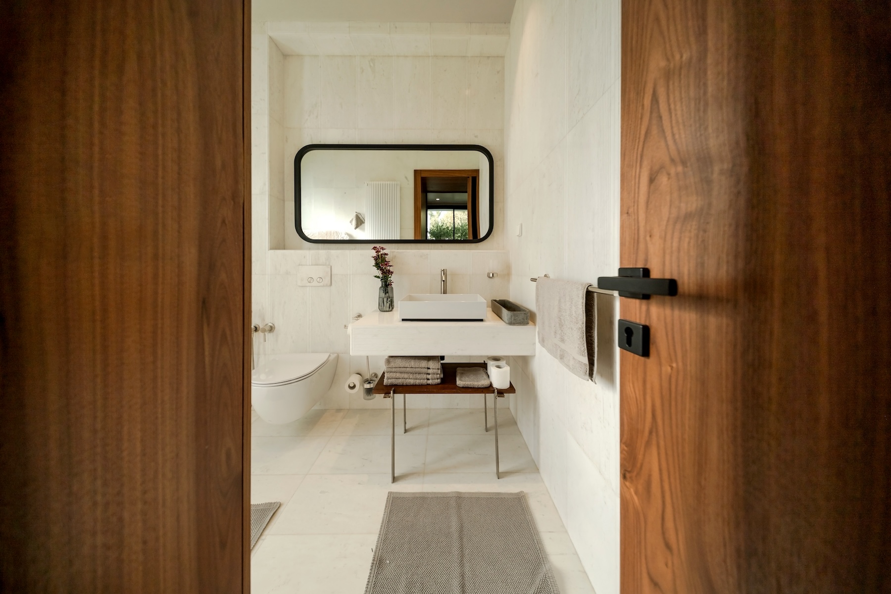 Marble bathroom